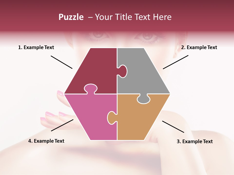 Colour Bright Nail PowerPoint Template