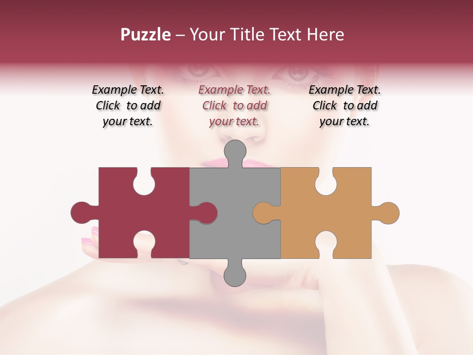 Colour Bright Nail PowerPoint Template