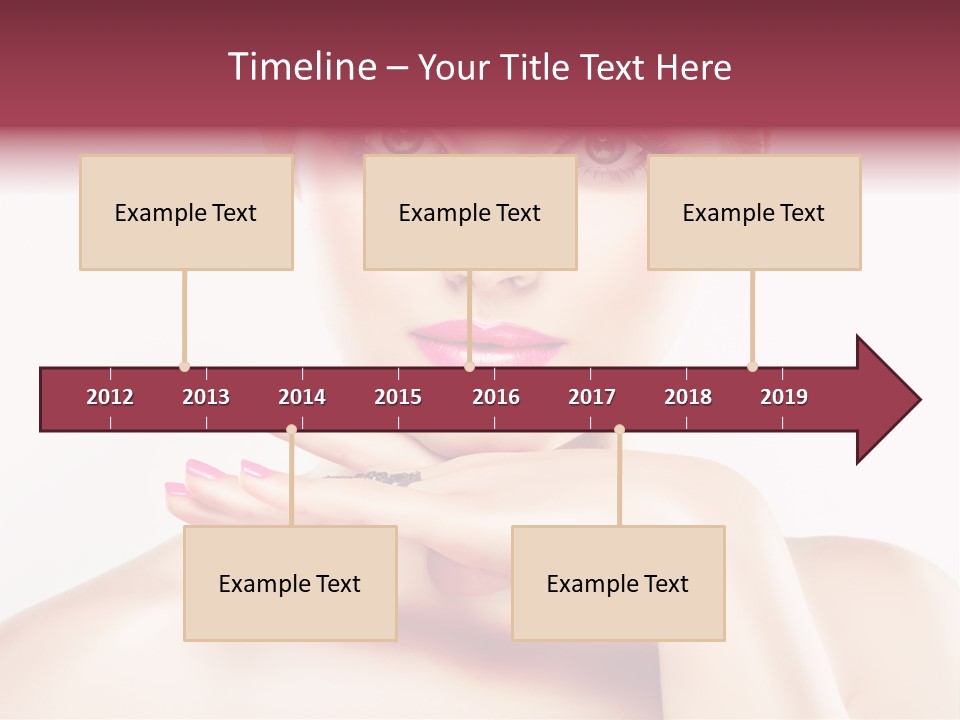 Colour Bright Nail PowerPoint Template