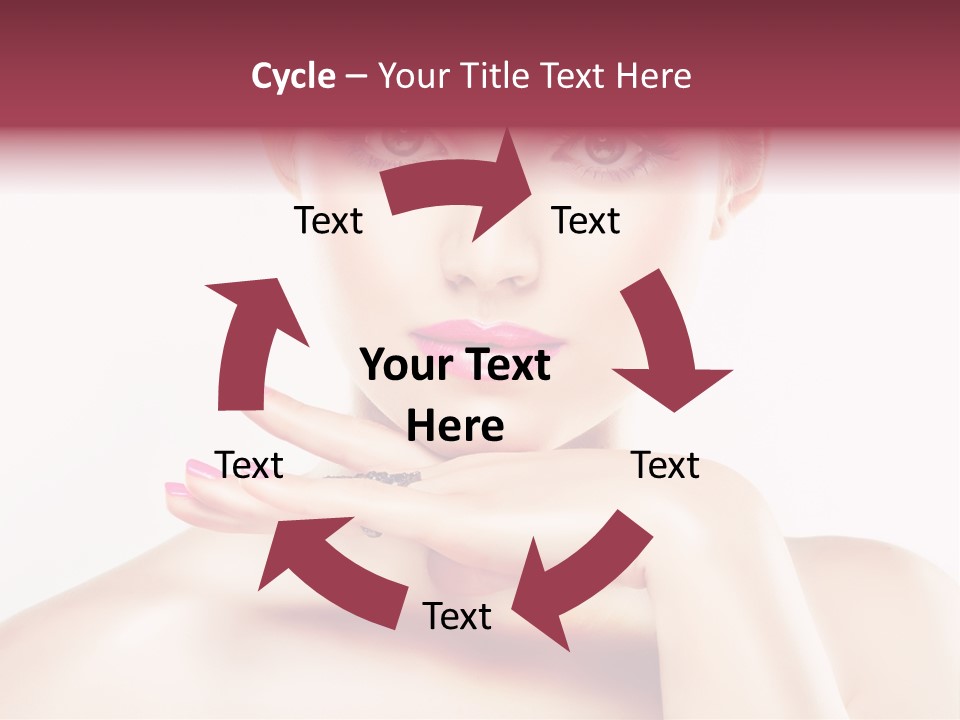 Colour Bright Nail PowerPoint Template