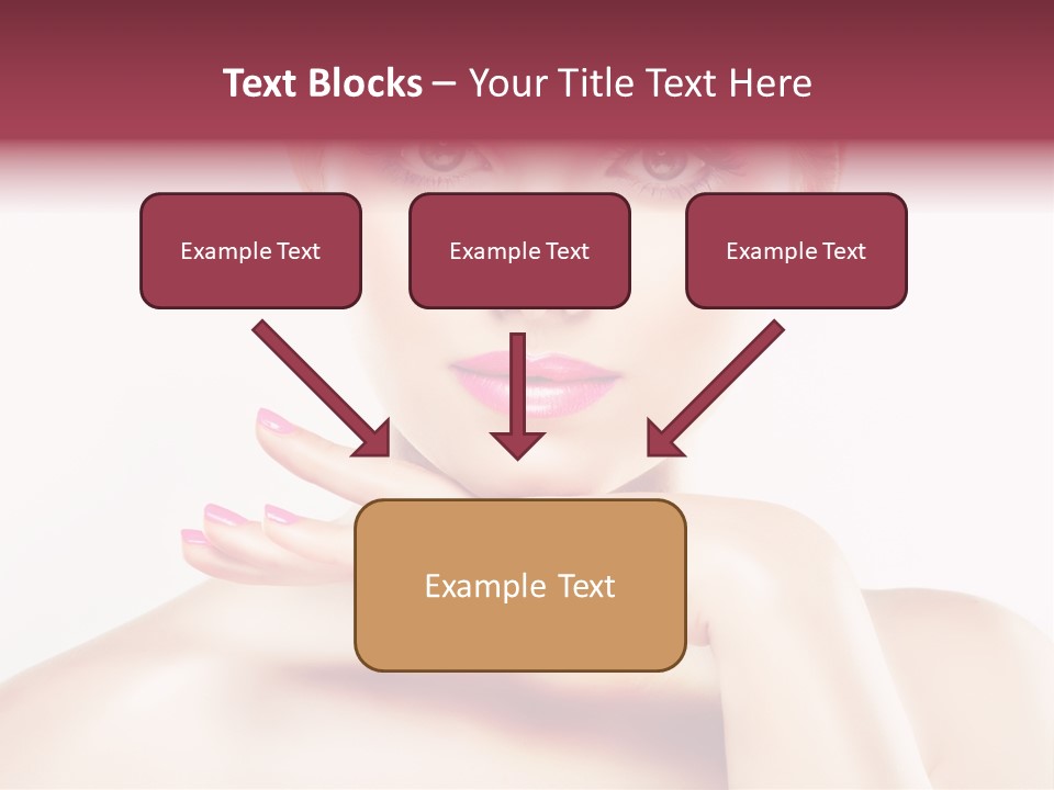 Colour Bright Nail PowerPoint Template