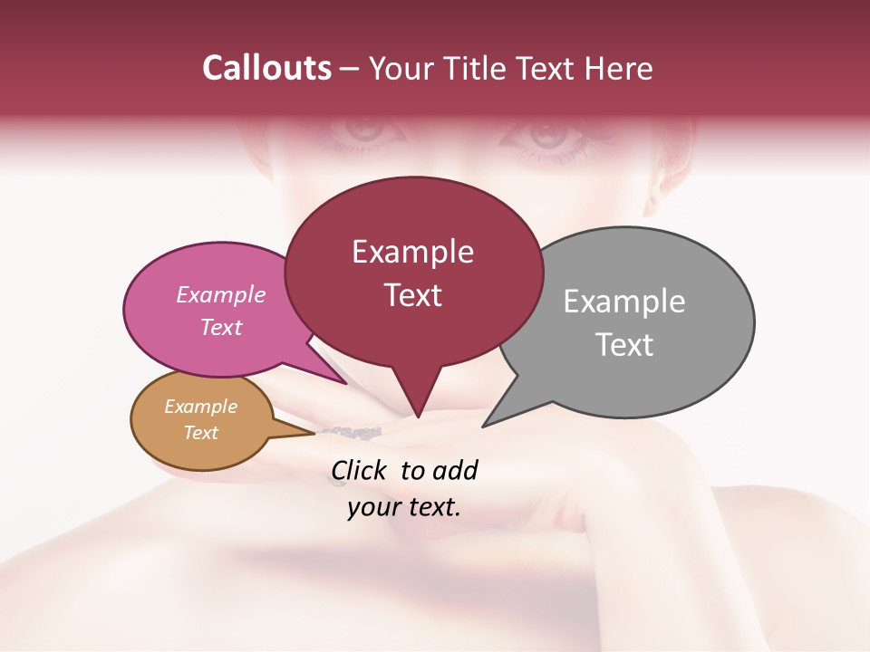 Colour Bright Nail PowerPoint Template