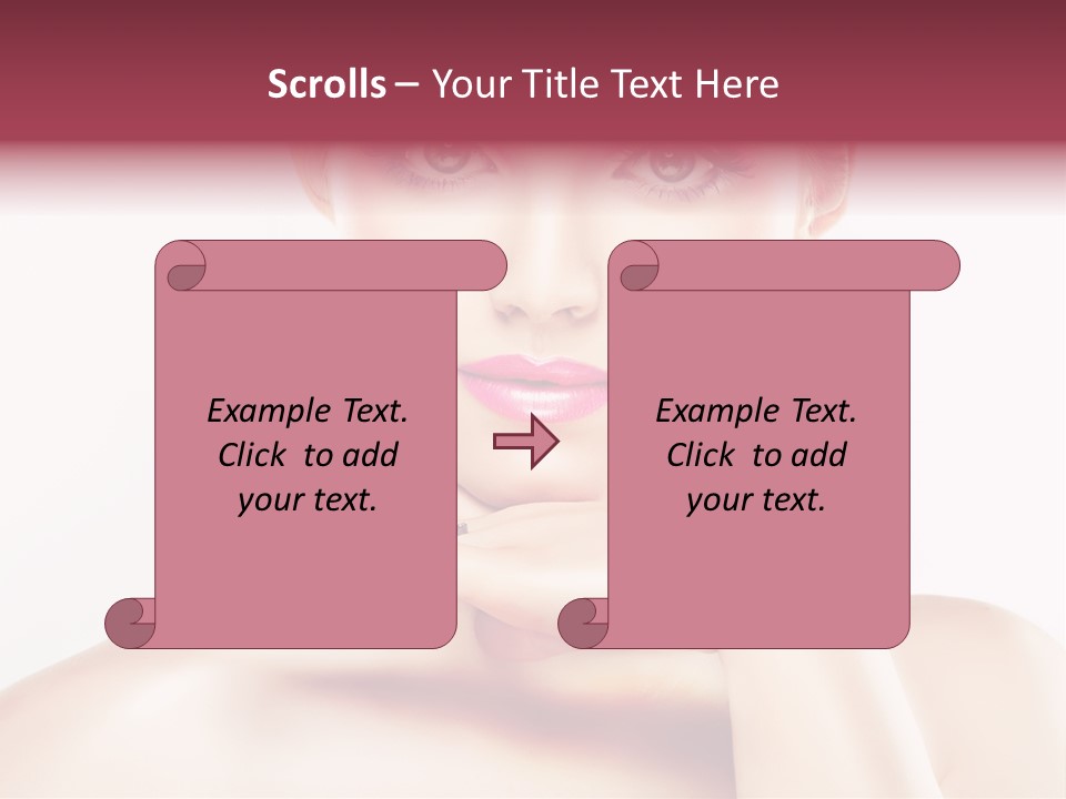 Colour Bright Nail PowerPoint Template