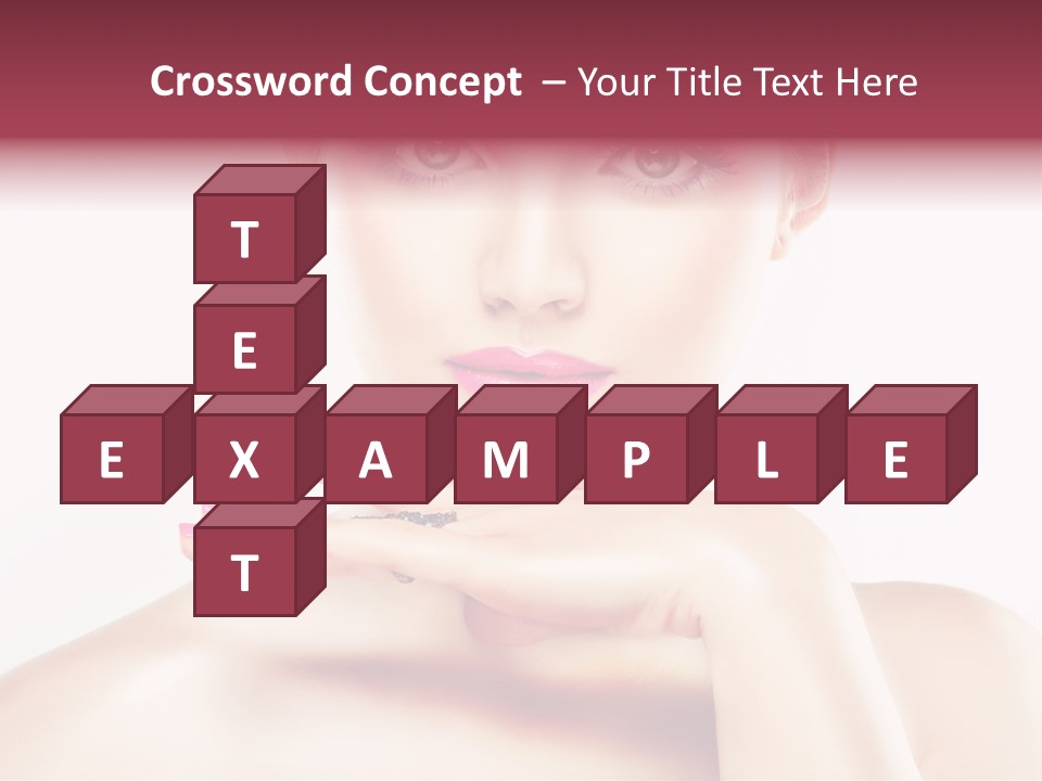 Colour Bright Nail PowerPoint Template