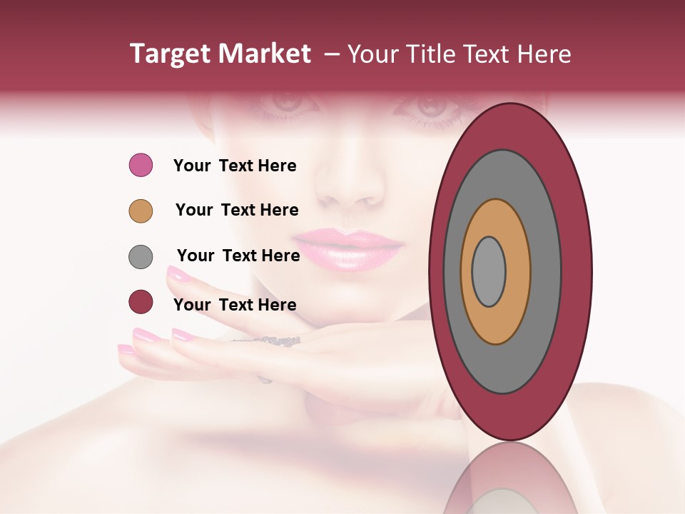 Colour Bright Nail PowerPoint Template