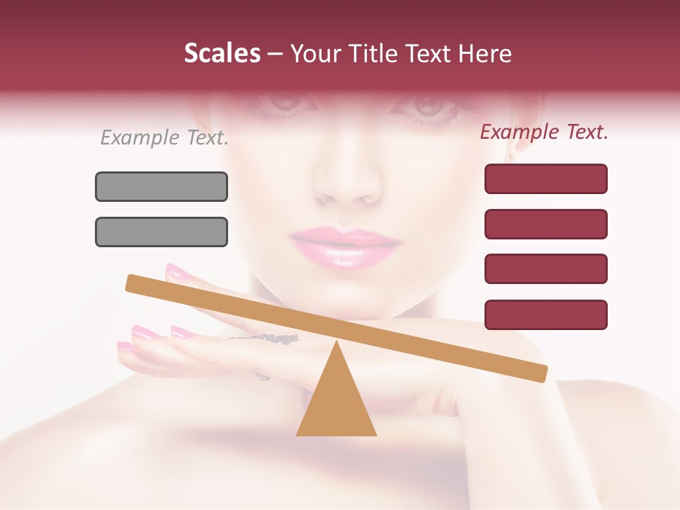 Colour Bright Nail PowerPoint Template