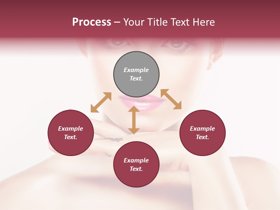 Colour Bright Nail PowerPoint Template