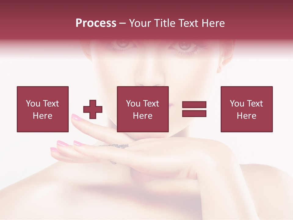 Colour Bright Nail PowerPoint Template