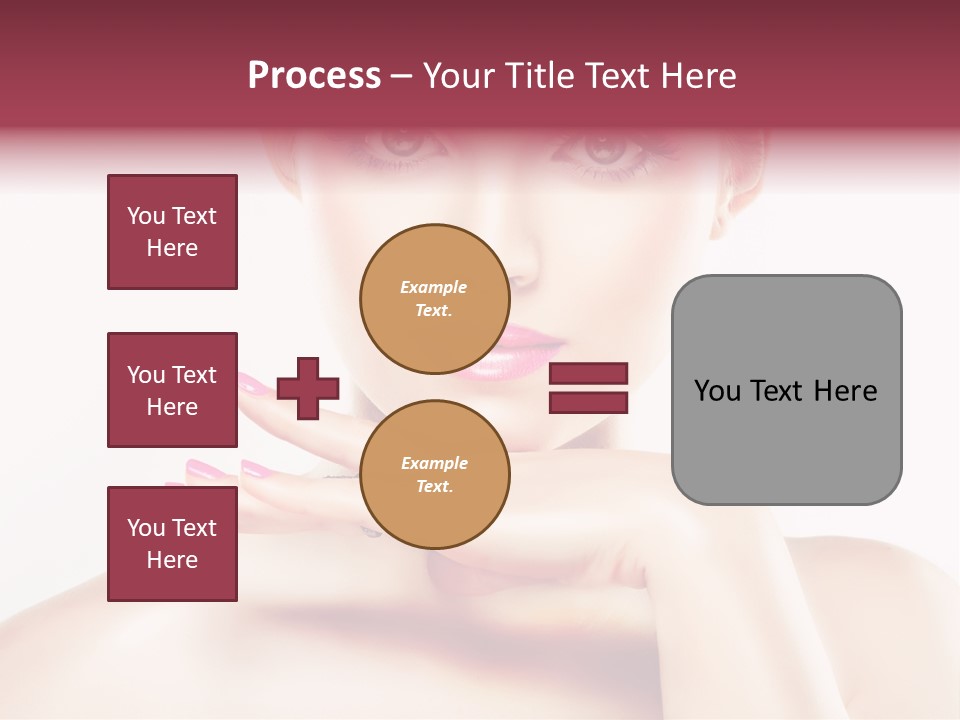 Colour Bright Nail PowerPoint Template