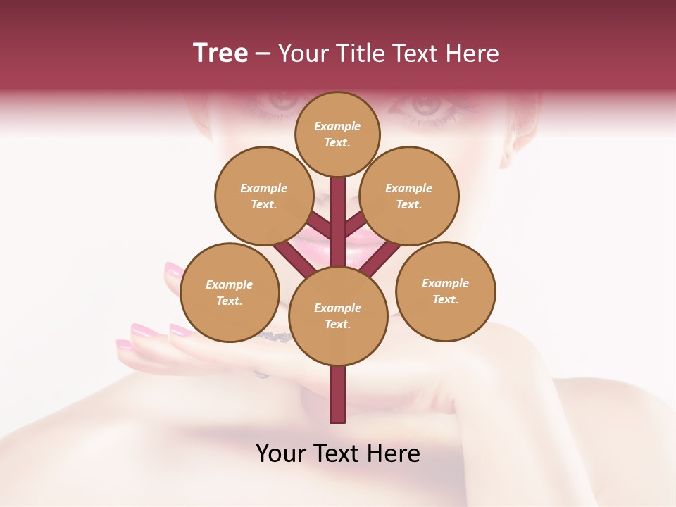 Colour Bright Nail PowerPoint Template