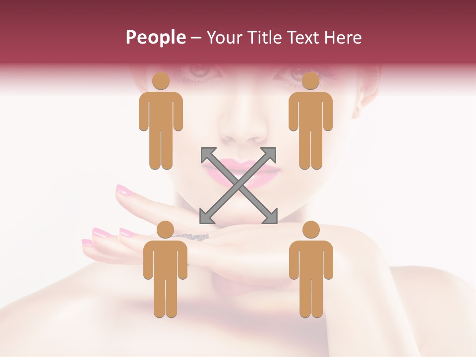 Colour Bright Nail PowerPoint Template