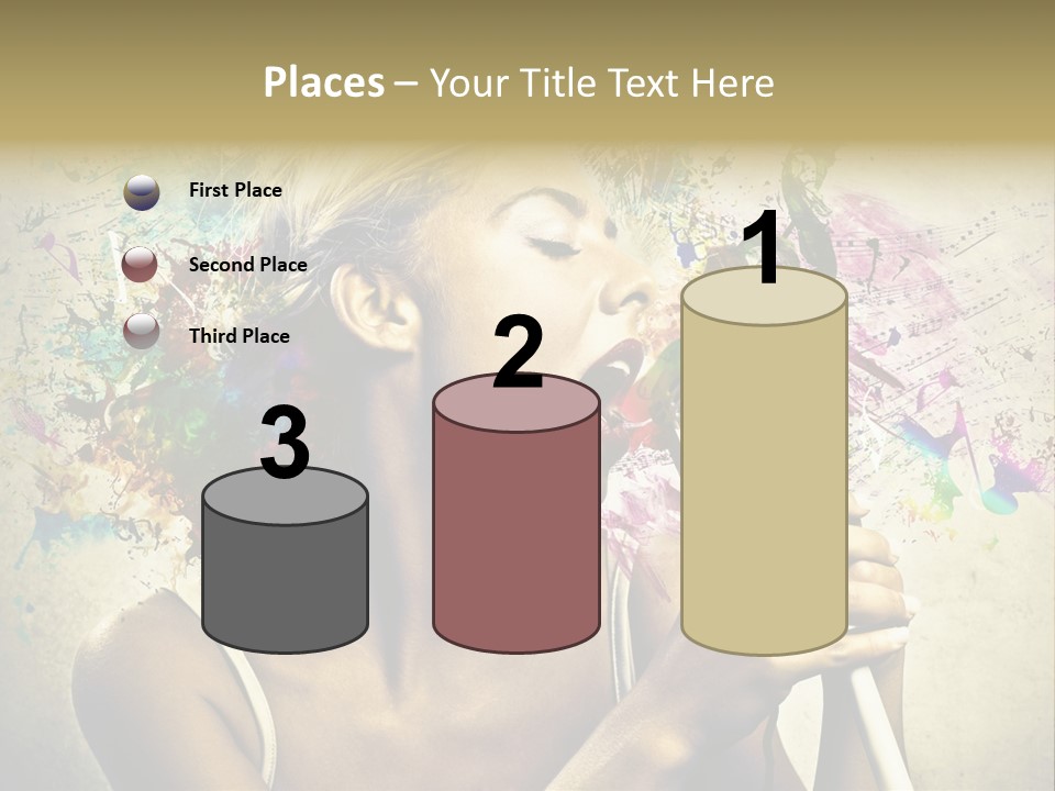 Scream Color Stereo PowerPoint Template