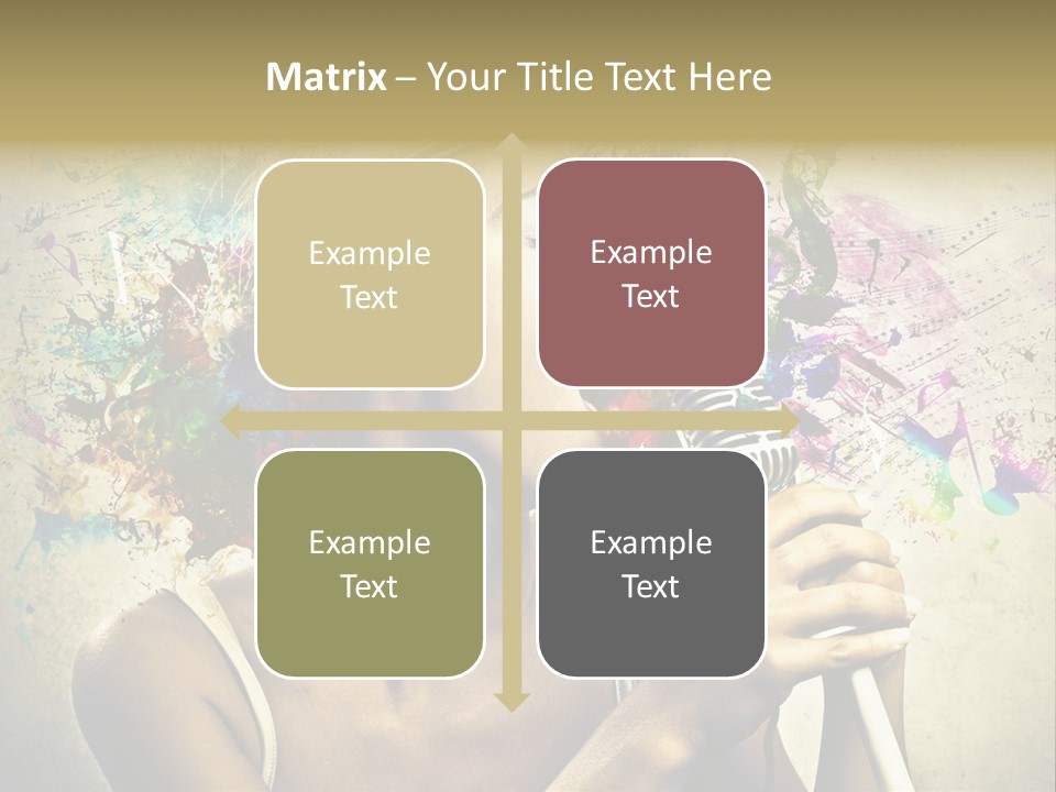 Scream Color Stereo PowerPoint Template