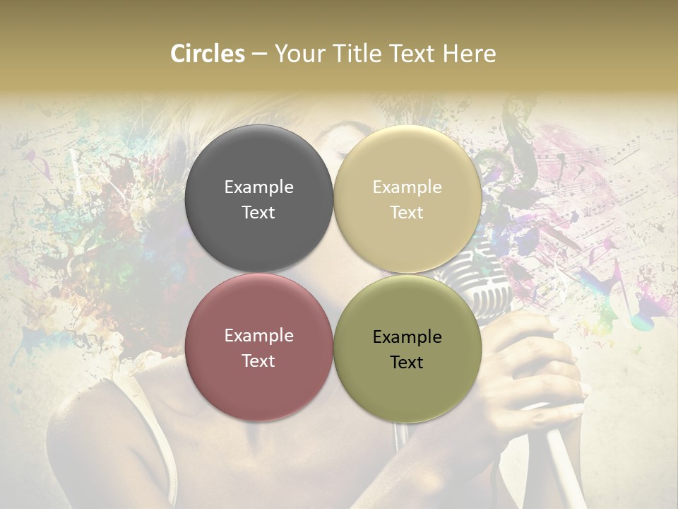 Scream Color Stereo PowerPoint Template