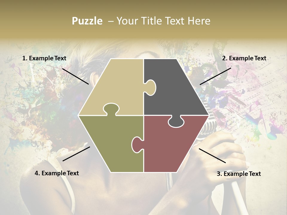 Scream Color Stereo PowerPoint Template