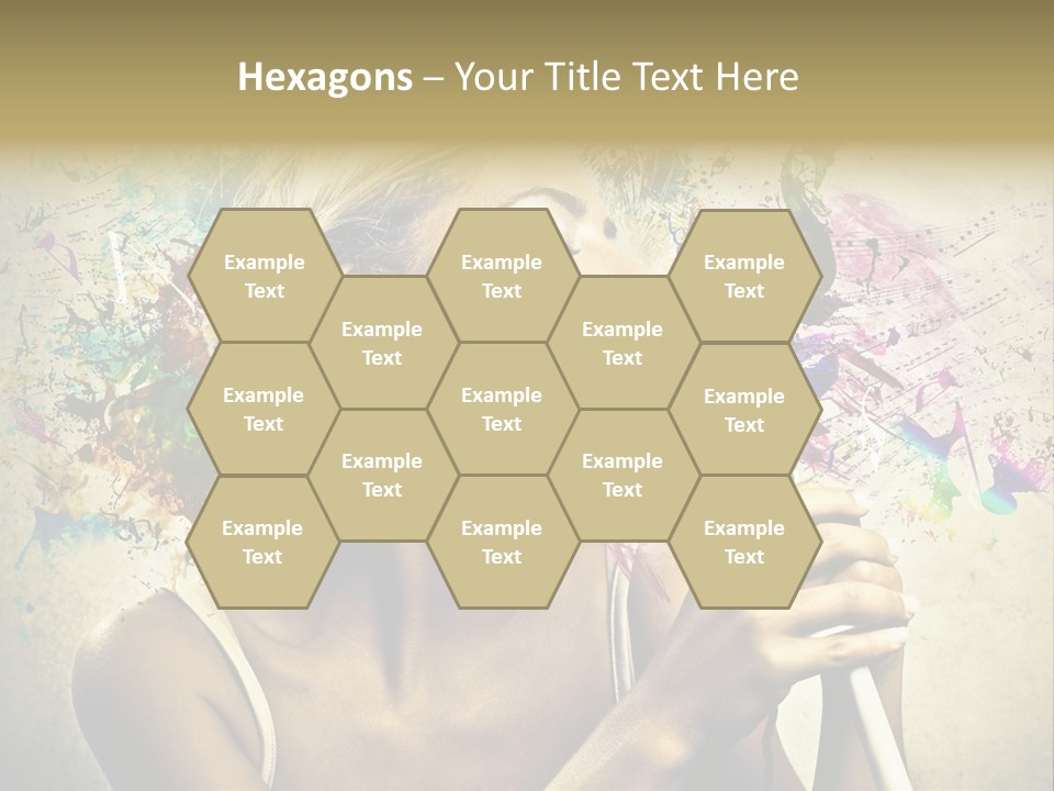 Scream Color Stereo PowerPoint Template