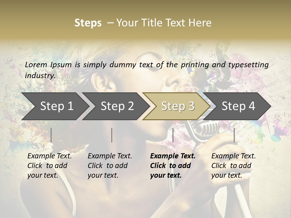 Scream Color Stereo PowerPoint Template