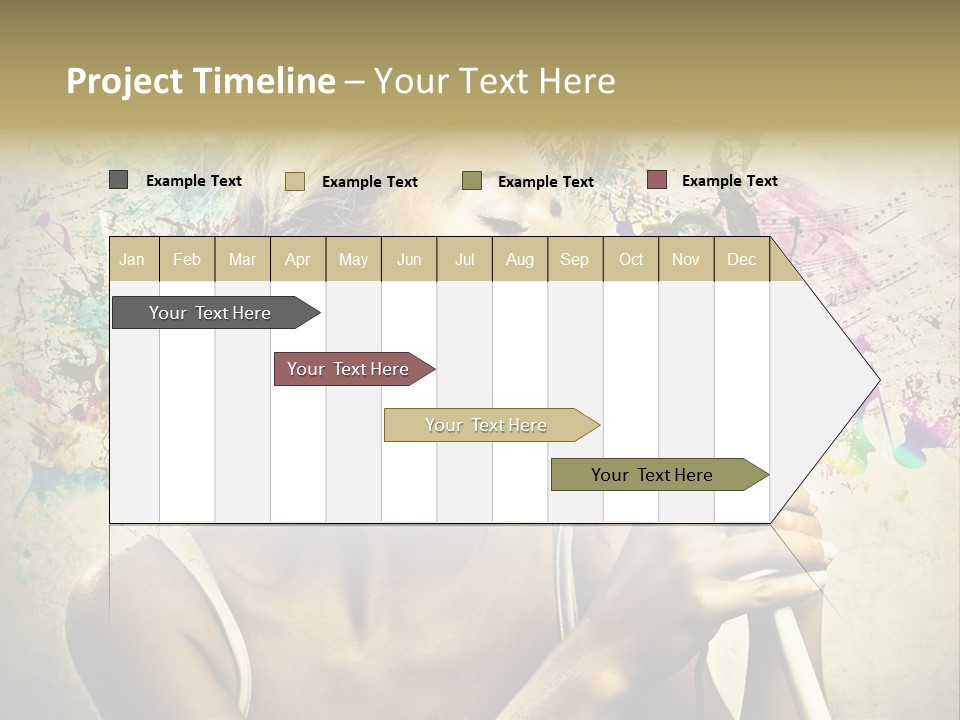 Scream Color Stereo PowerPoint Template