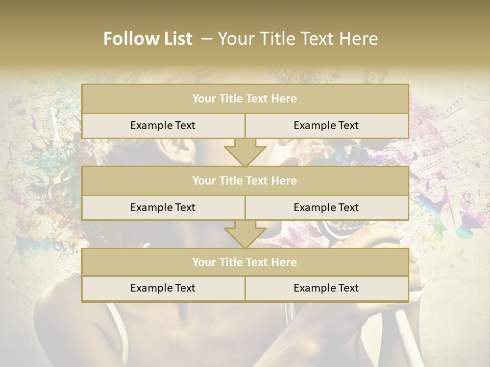 Scream Color Stereo PowerPoint Template