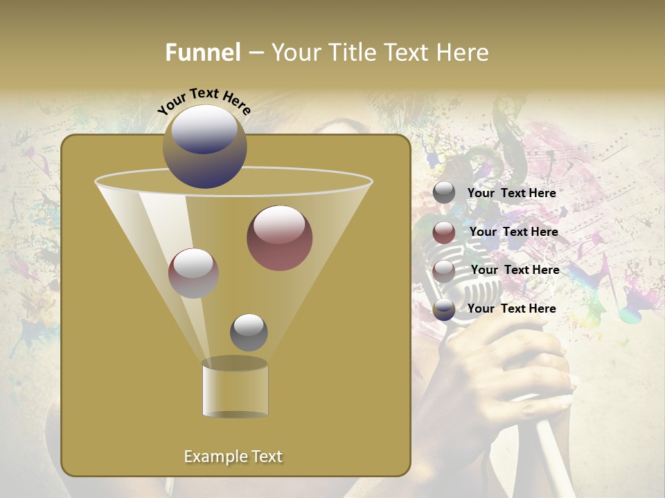 Scream Color Stereo PowerPoint Template