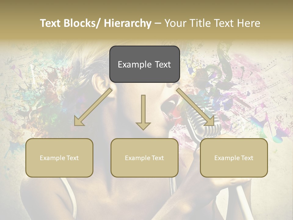Scream Color Stereo PowerPoint Template