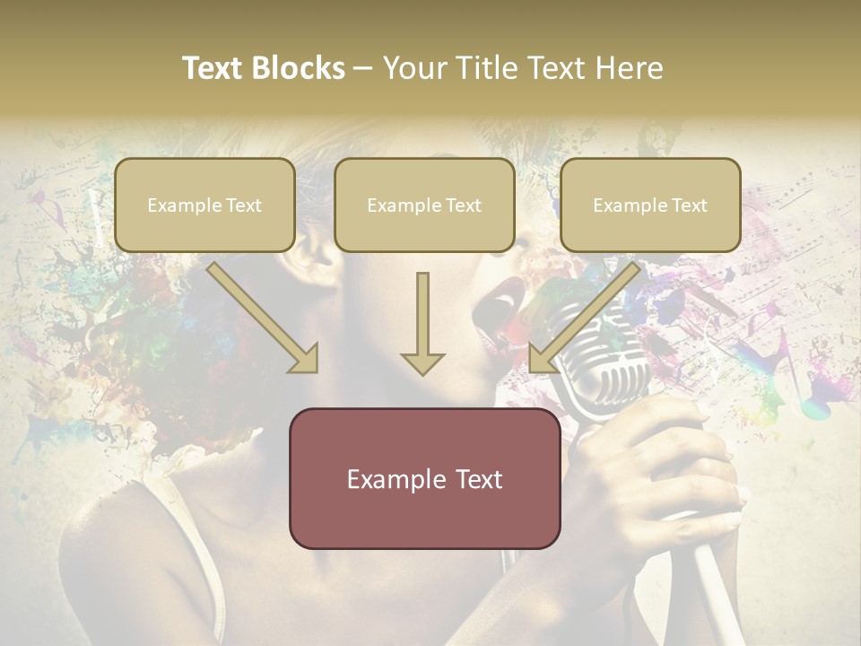 Scream Color Stereo PowerPoint Template