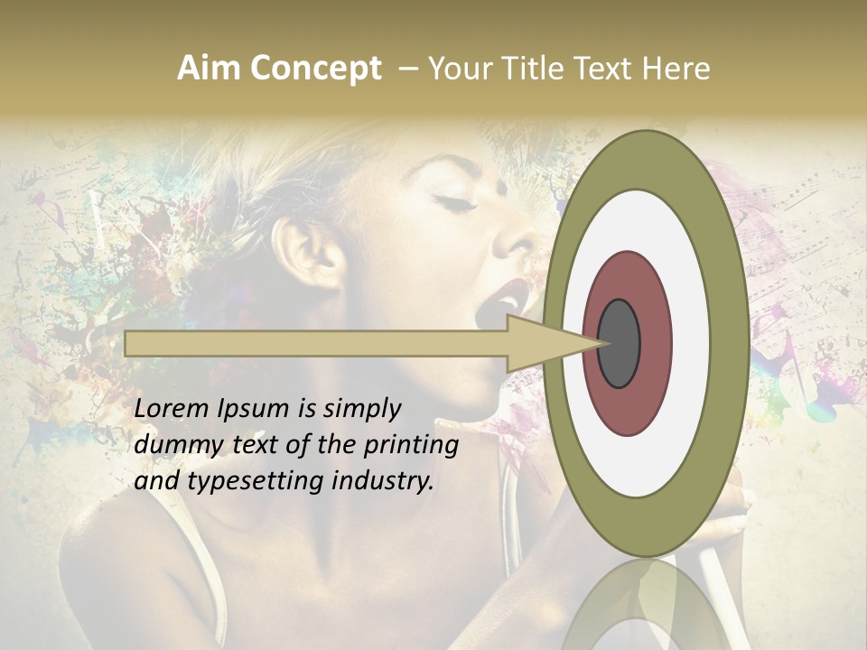 Scream Color Stereo PowerPoint Template