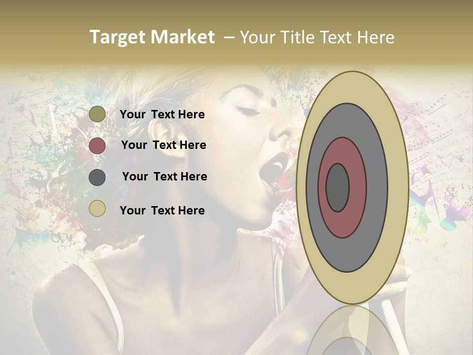 Scream Color Stereo PowerPoint Template