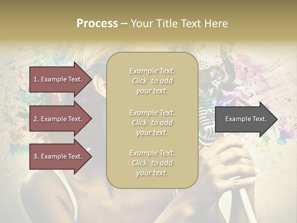Scream Color Stereo PowerPoint Template