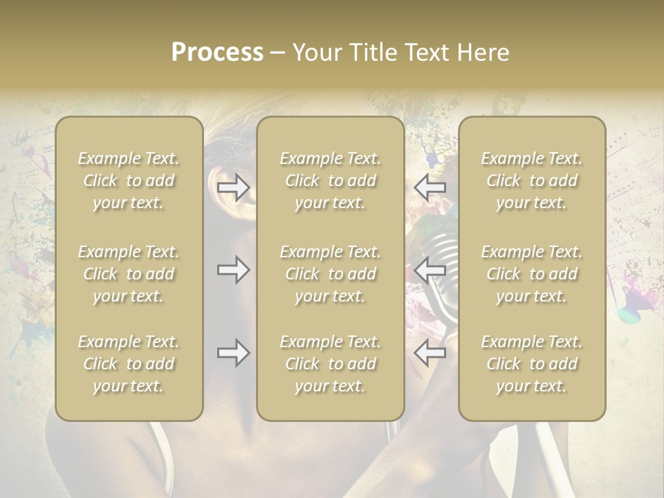 Scream Color Stereo PowerPoint Template
