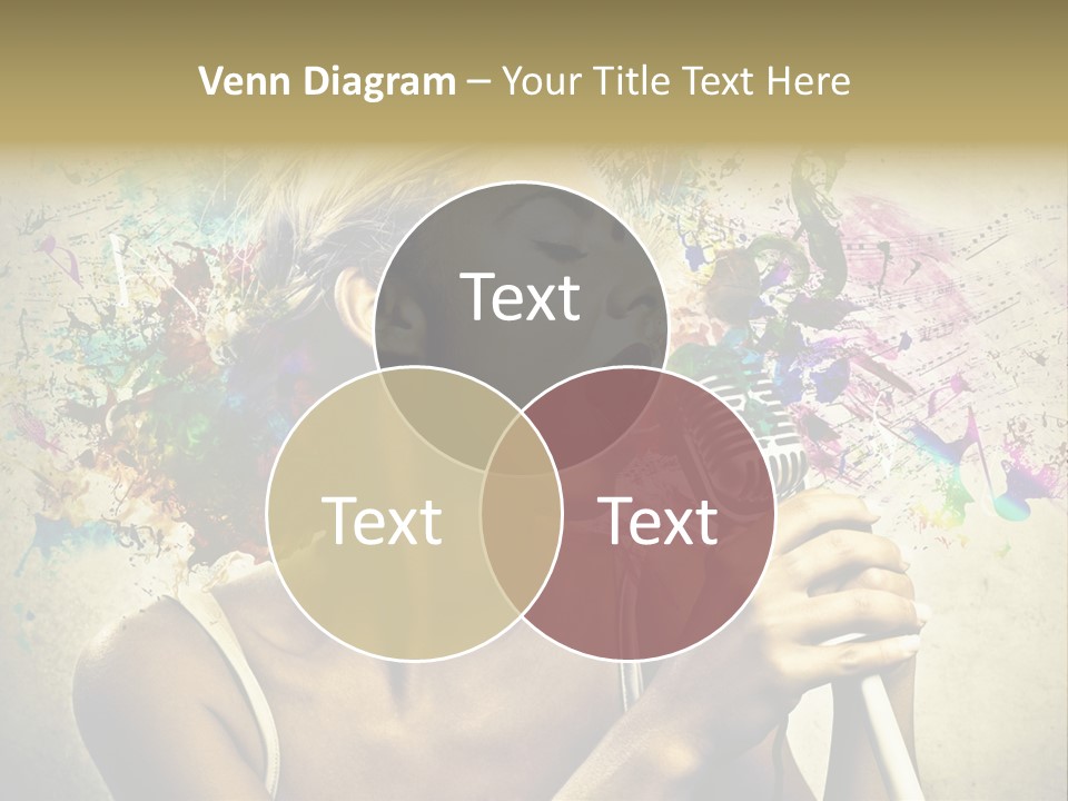 Scream Color Stereo PowerPoint Template