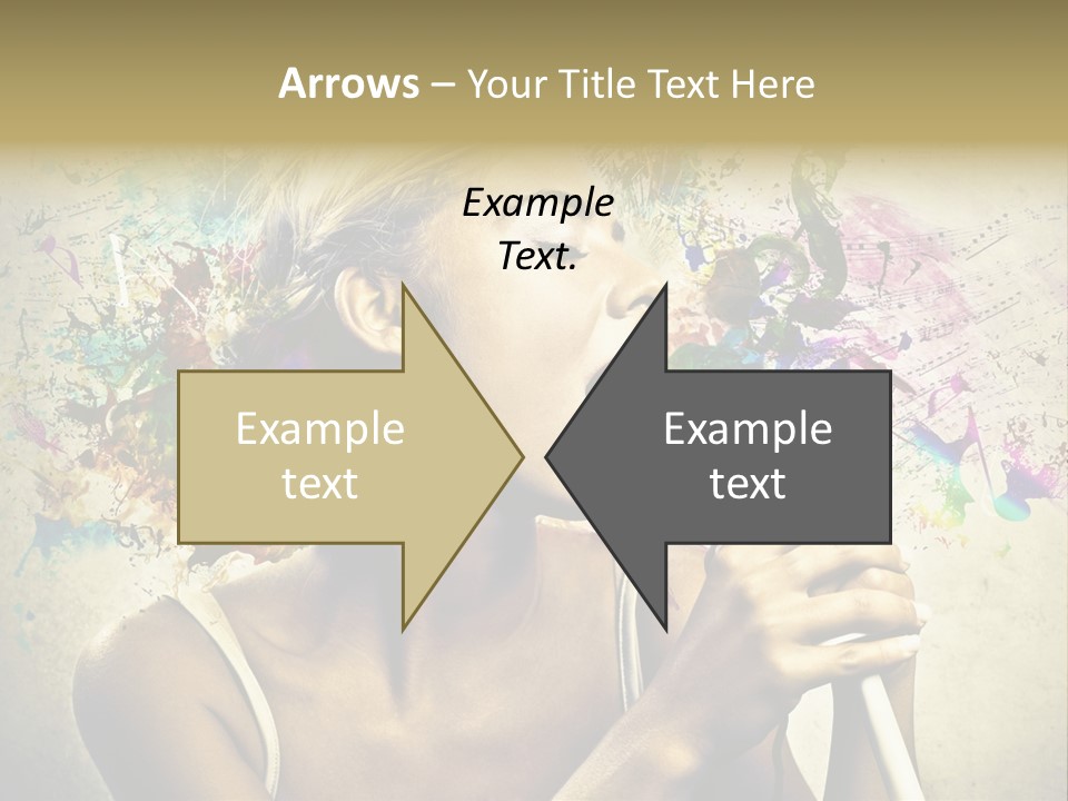 Scream Color Stereo PowerPoint Template