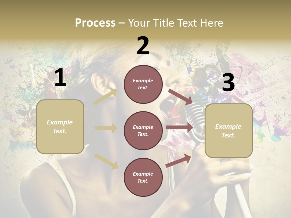 Scream Color Stereo PowerPoint Template