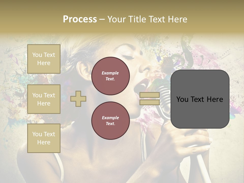 Scream Color Stereo PowerPoint Template