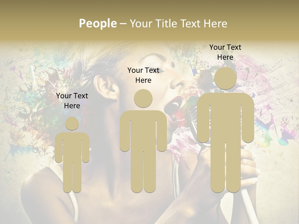 Scream Color Stereo PowerPoint Template