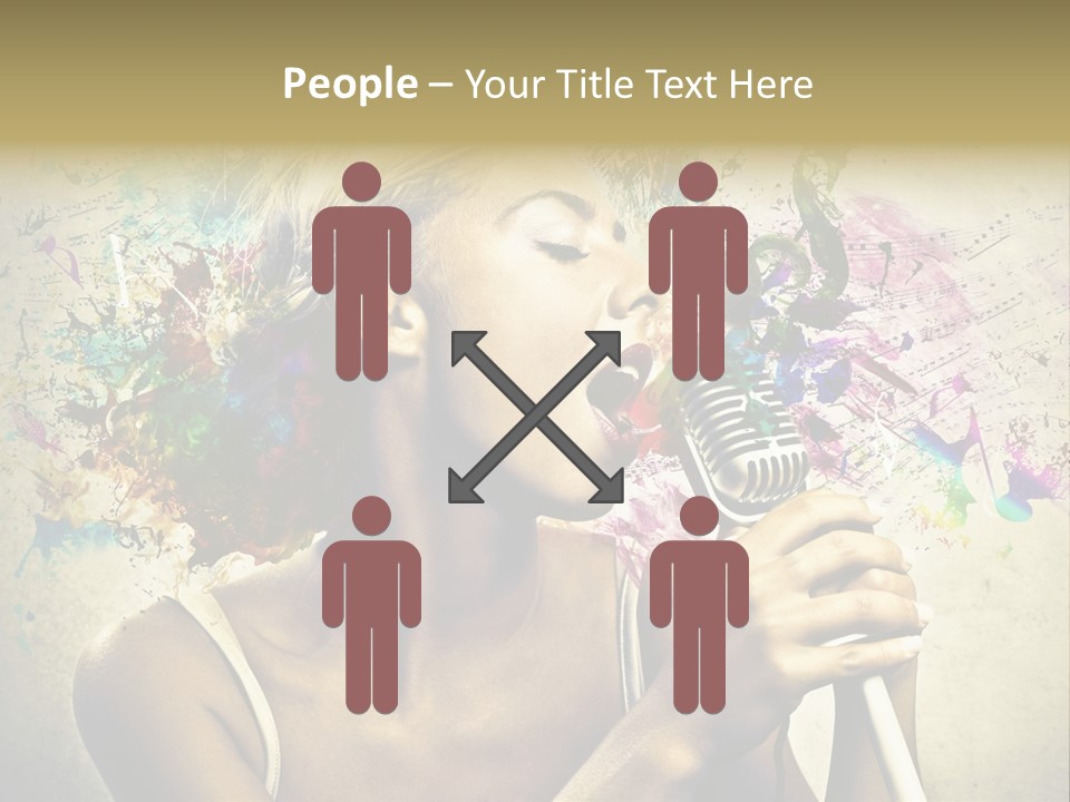 Scream Color Stereo PowerPoint Template