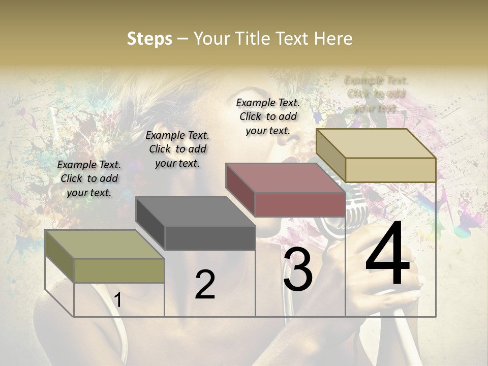 Scream Color Stereo PowerPoint Template