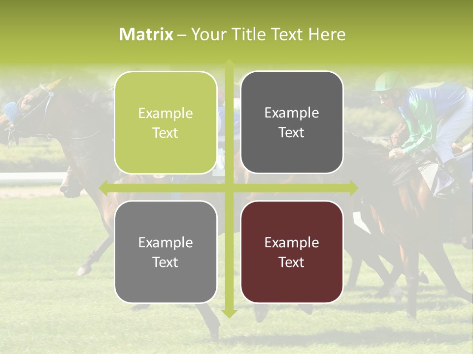 Pricing Gallop Trot PowerPoint Template