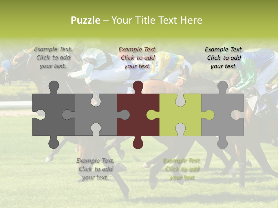 Pricing Gallop Trot PowerPoint Template