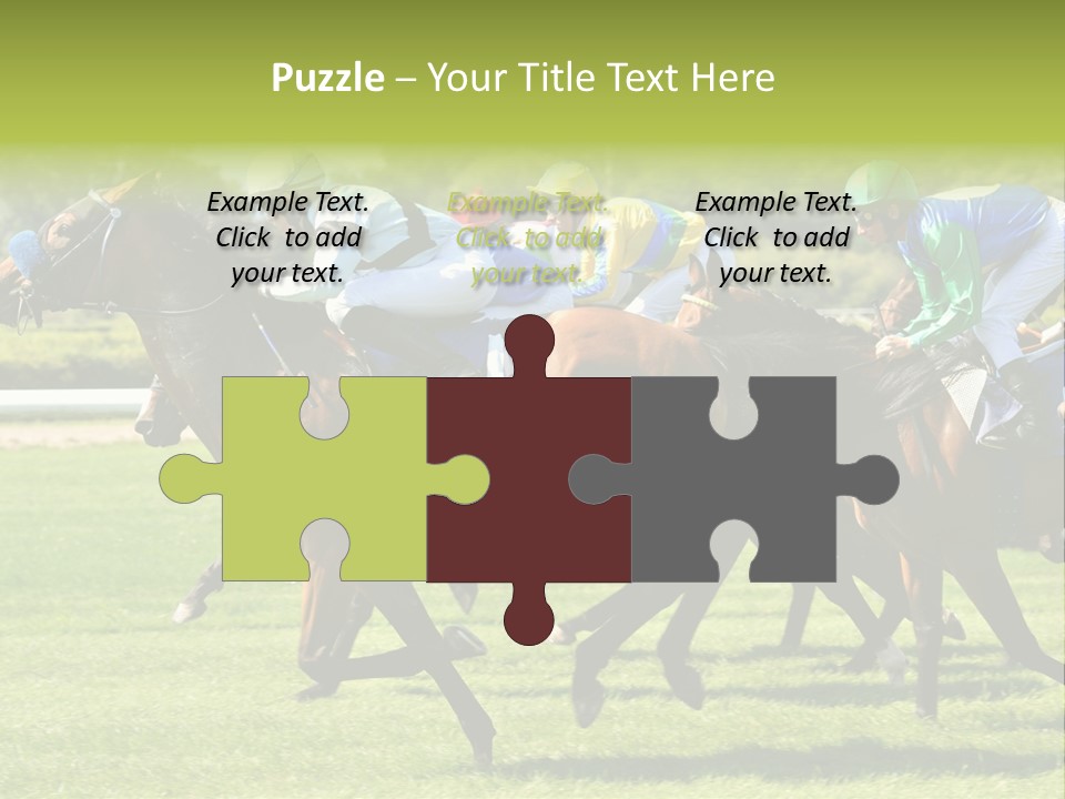 Pricing Gallop Trot PowerPoint Template