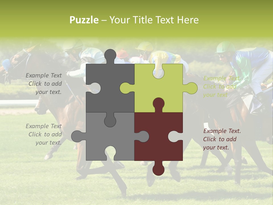 Pricing Gallop Trot PowerPoint Template