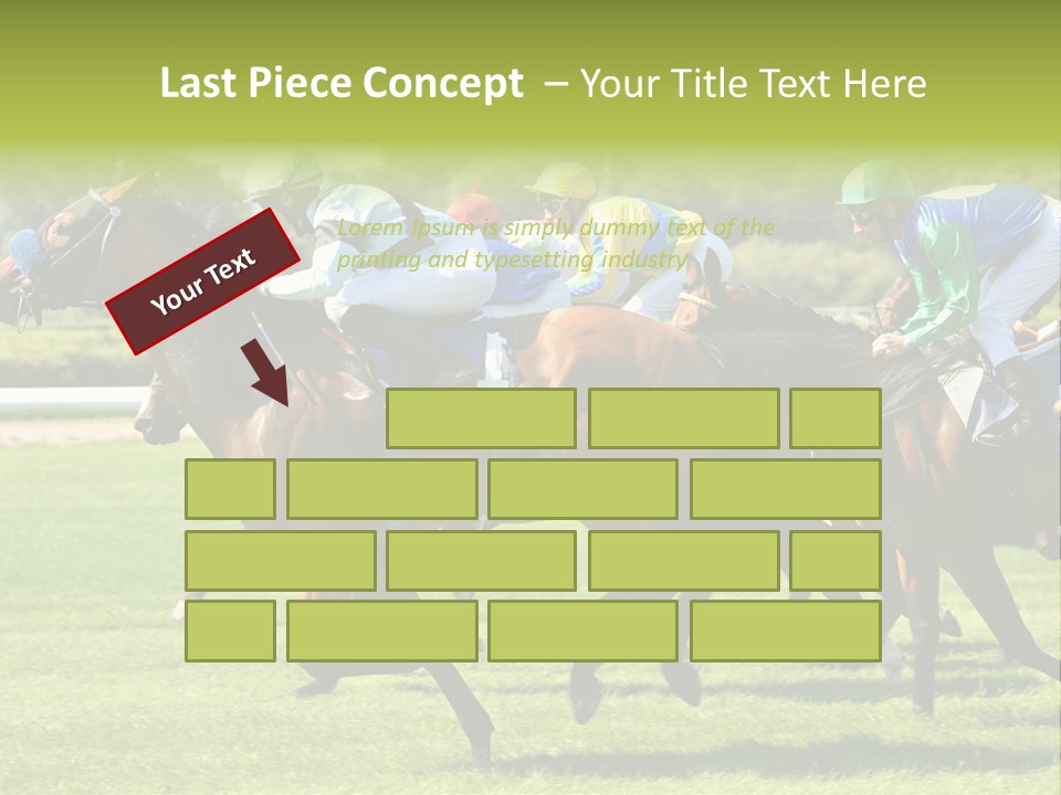 Pricing Gallop Trot PowerPoint Template