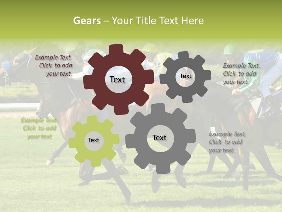 Pricing Gallop Trot PowerPoint Template