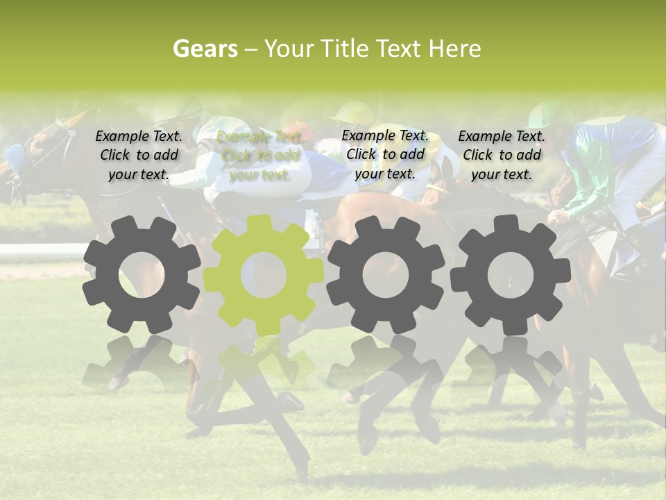 Pricing Gallop Trot PowerPoint Template
