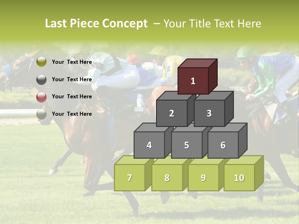 Pricing Gallop Trot PowerPoint Template