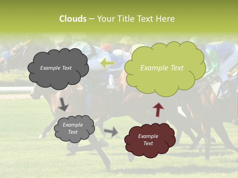 Pricing Gallop Trot PowerPoint Template