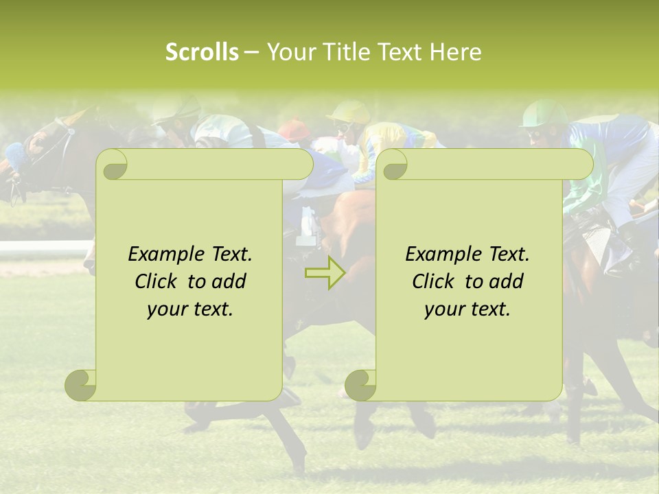 Pricing Gallop Trot PowerPoint Template