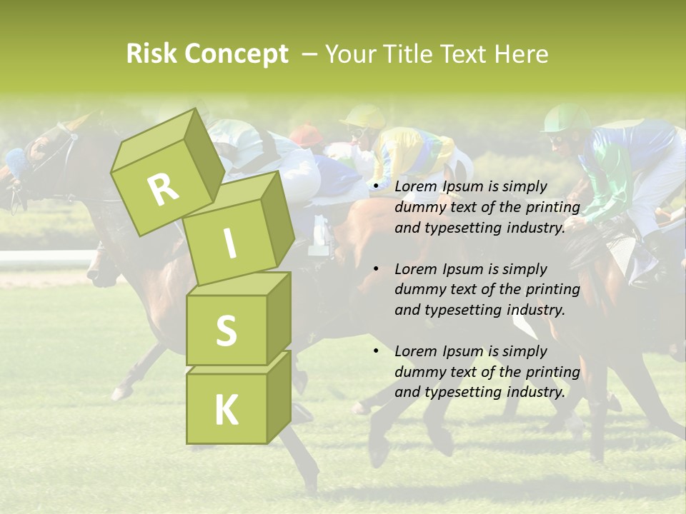 Pricing Gallop Trot PowerPoint Template