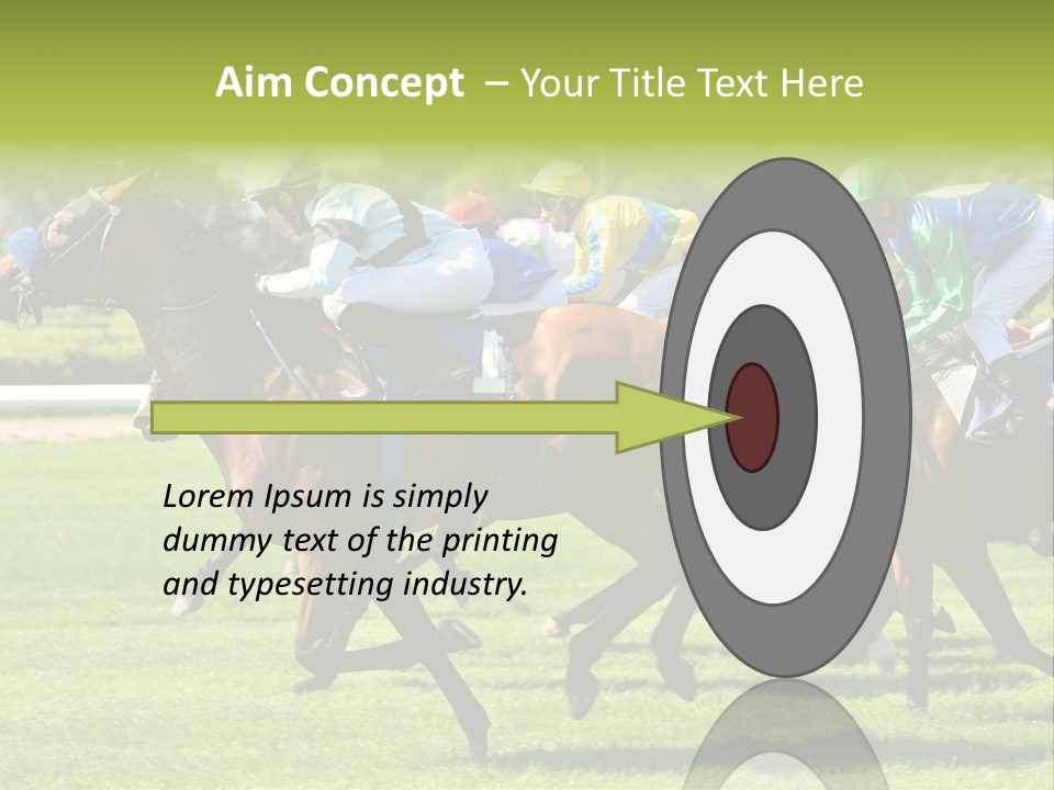 Pricing Gallop Trot PowerPoint Template