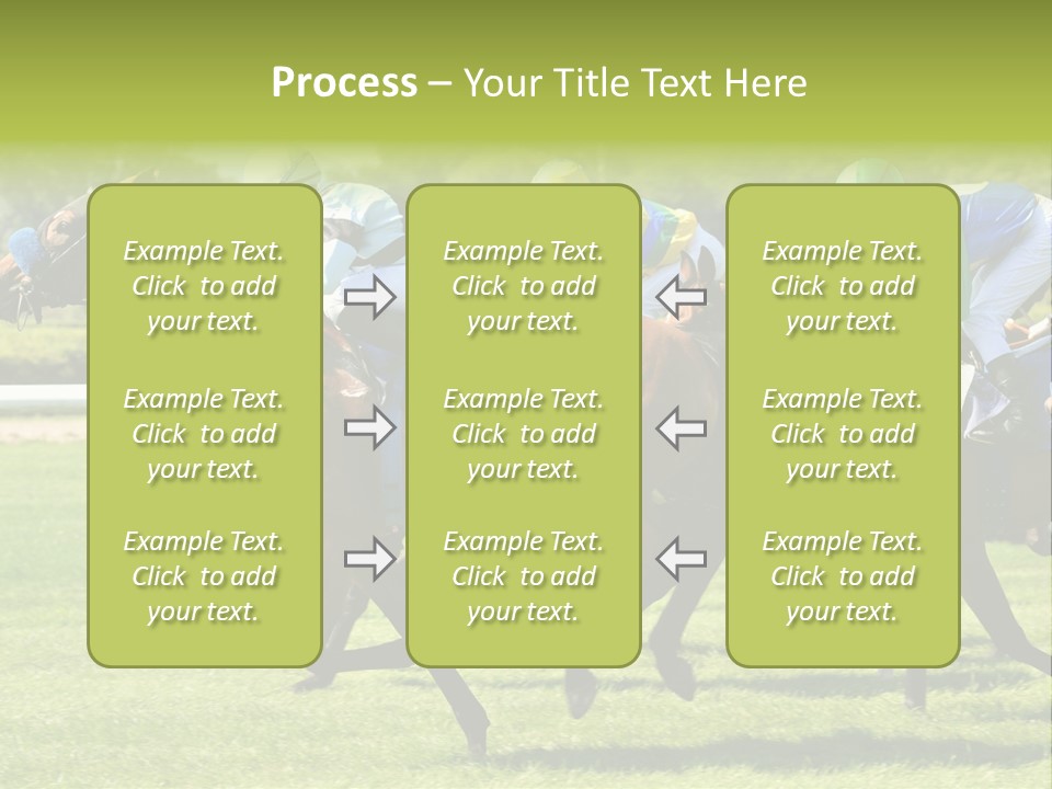 Pricing Gallop Trot PowerPoint Template